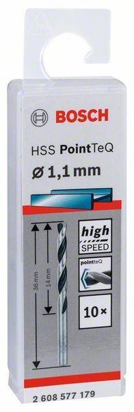 HSS PointTeQ Ø 1,1 mm