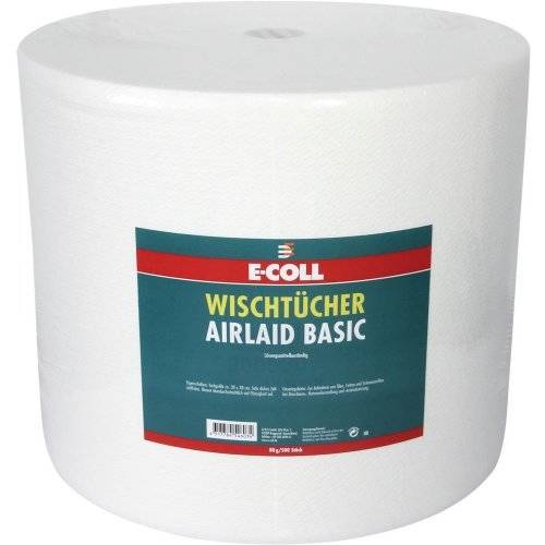 E-Coll Wischtuch Airlaid Basic 500 Blatt 30x38mm