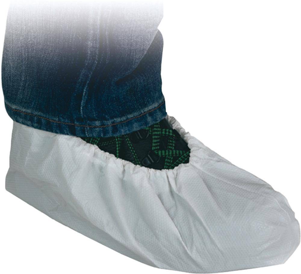 Einwegüberschuh, PE, 17 cm hoch, weiß