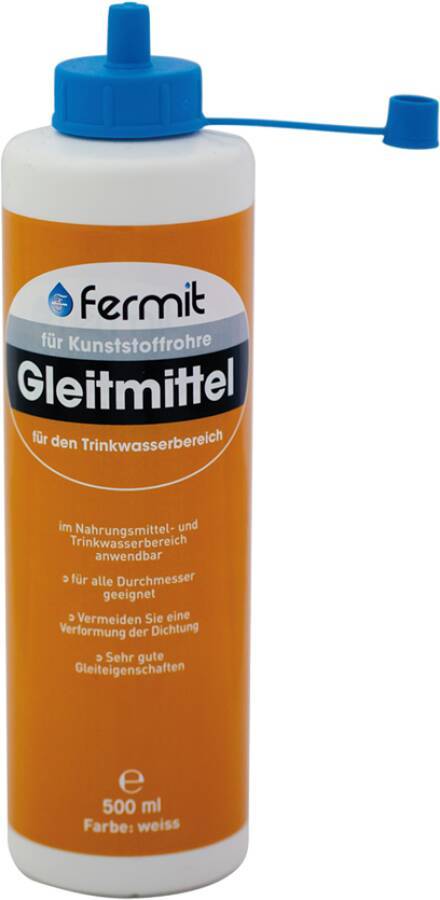Gleitmittel Fermit 84265 Farbe weiß Inhalt 500 ml Gebindeart Flasche