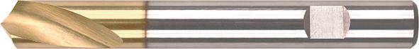 Anbohrer NC DIN1835 HSSCo5 TiN Form B 90Grad Zylinderschaft 10,0mm FORMAT