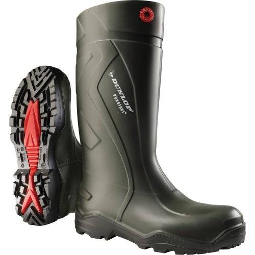 Dunlop Stiefel  Purofort+, S5CI SRC, Gr.41, grün