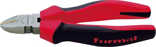 Seitenschneider poliert mit 2-Komponenten-Griffen 125mm FORMAT