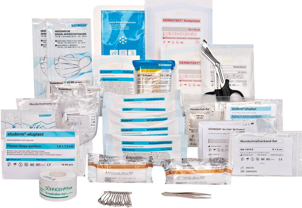 Füllung mit Erweiterung, DIN 13157