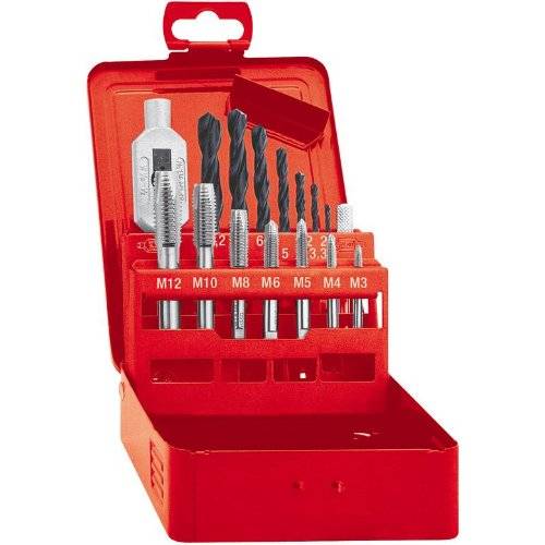 Format Einschnittgewindebohrer DIN 352 HSS M3-12 Satz