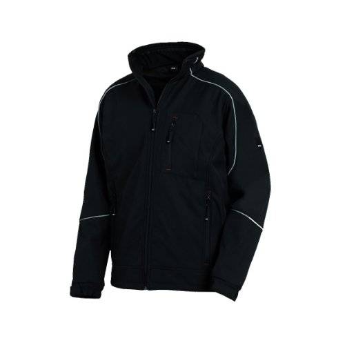 FHB DIRK Softshell-Jacke schwarz Gr. M