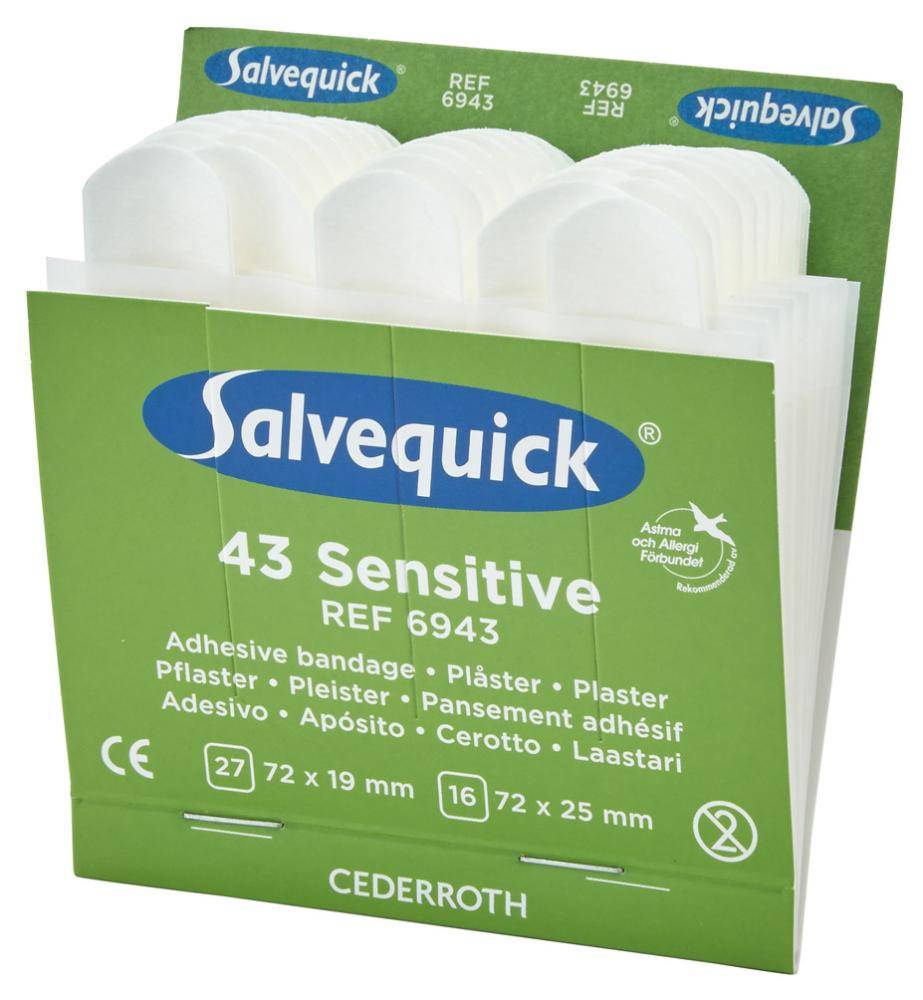 Salvequick Nachf.6x43Pfl.Sensitive