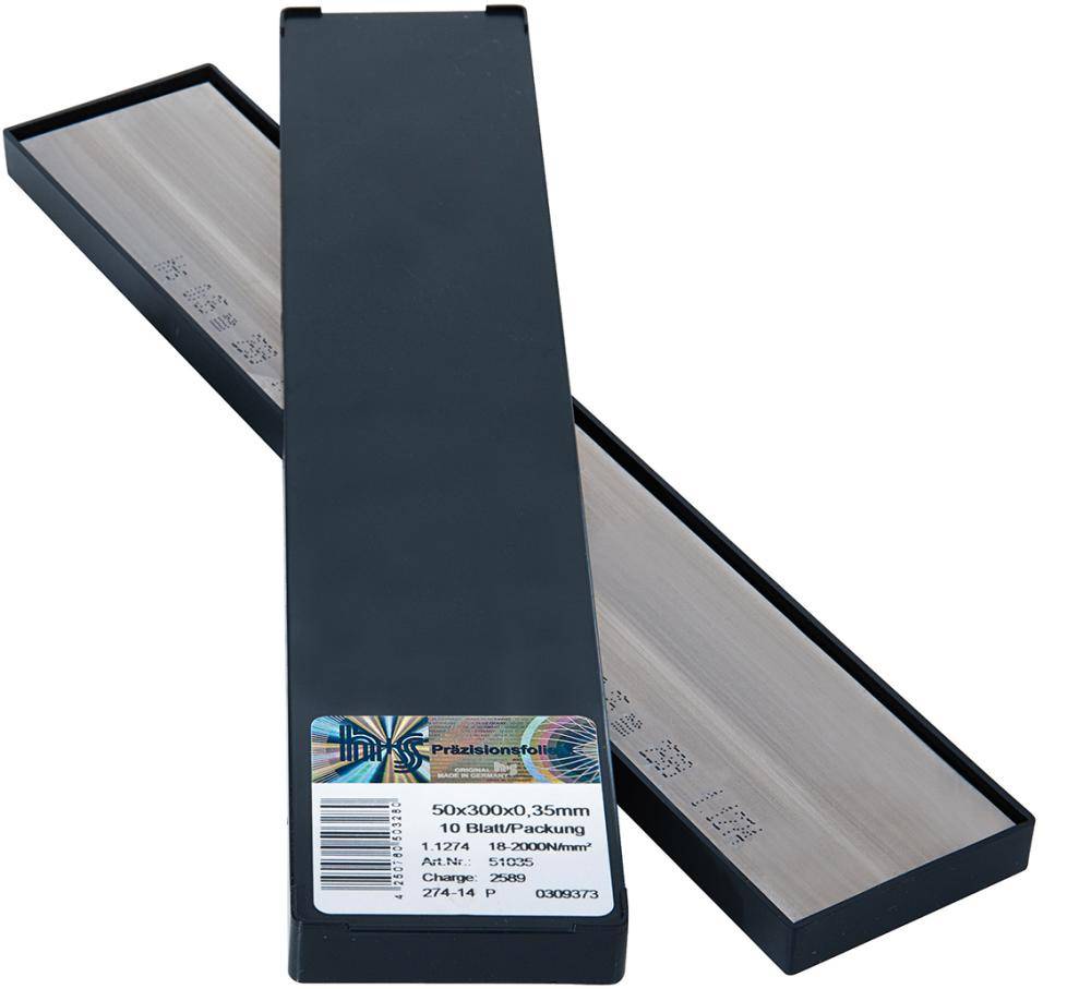 Metallfolien Plattenware 50x300x0,10mm 10Bl/P H+S
