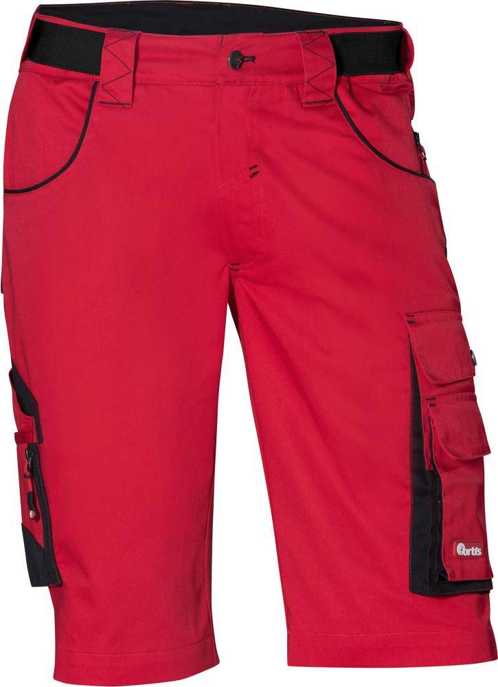 FORTIS Herren Bermuda 24,rot/schwarz Gr.54