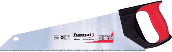 Handsäge mit 2-Komponenten-Heft 450mm 7Zähne per Zoll FORMAT