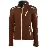 FORTIS Damen Jacke 24, braun/beige, Gr. L FORTIS Damen Jacke 24, braun/beige, Gr. L