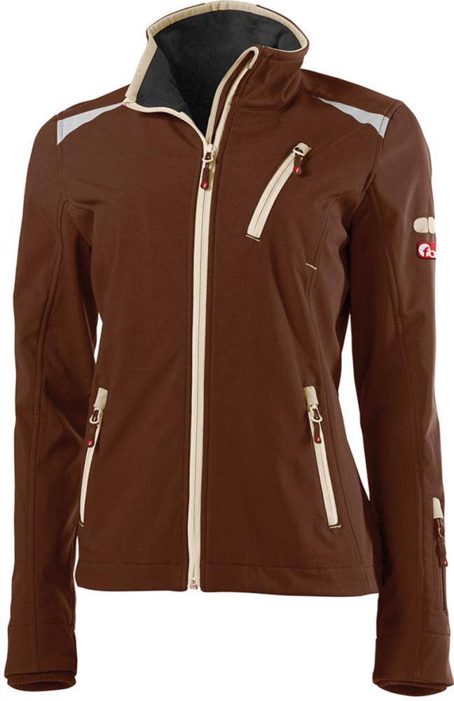 FORTIS Damen Jacke 24, braun/beige, Gr. XXL