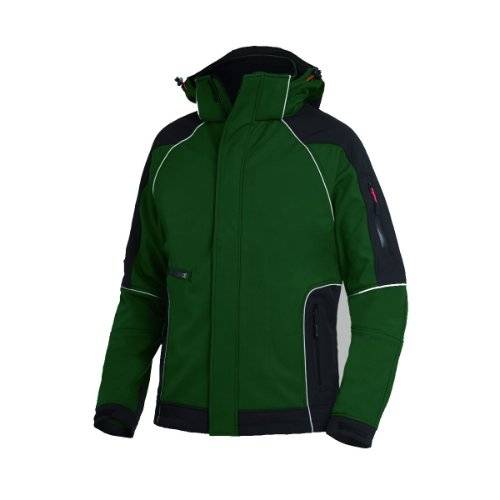 FHB WALTER Softshelljacke grün-schwarz Gr. XS