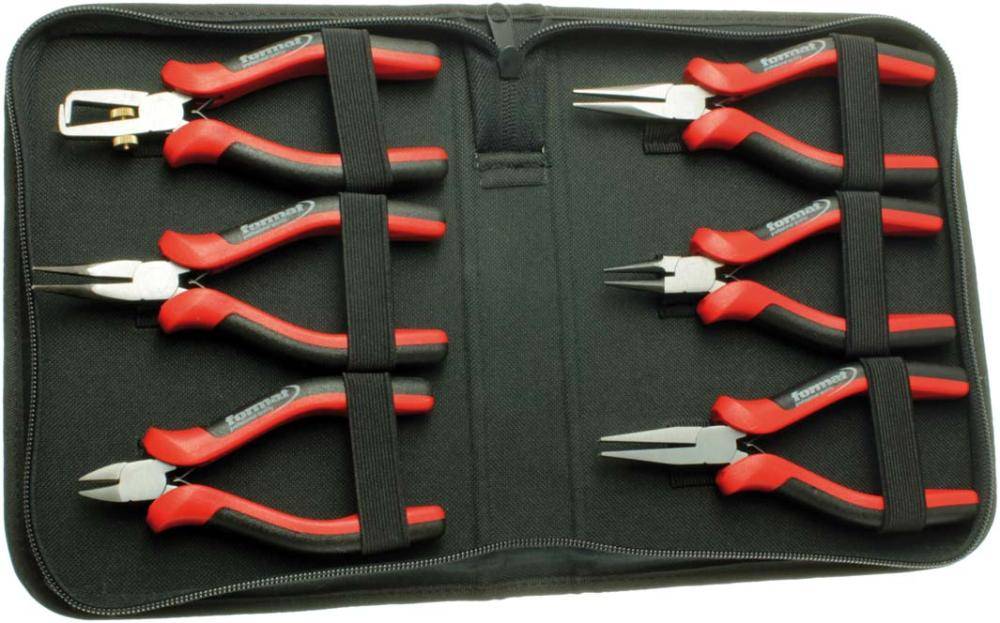 Zangen-Set Elektronik im Etui 6-teilig FORMAT