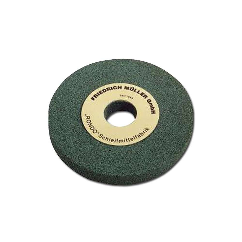 Schleifscheibe - Silicium-Carbid - MÜLLER - Abmessung 200 x 32 x 51 mm - Körnung 80 - Härte J