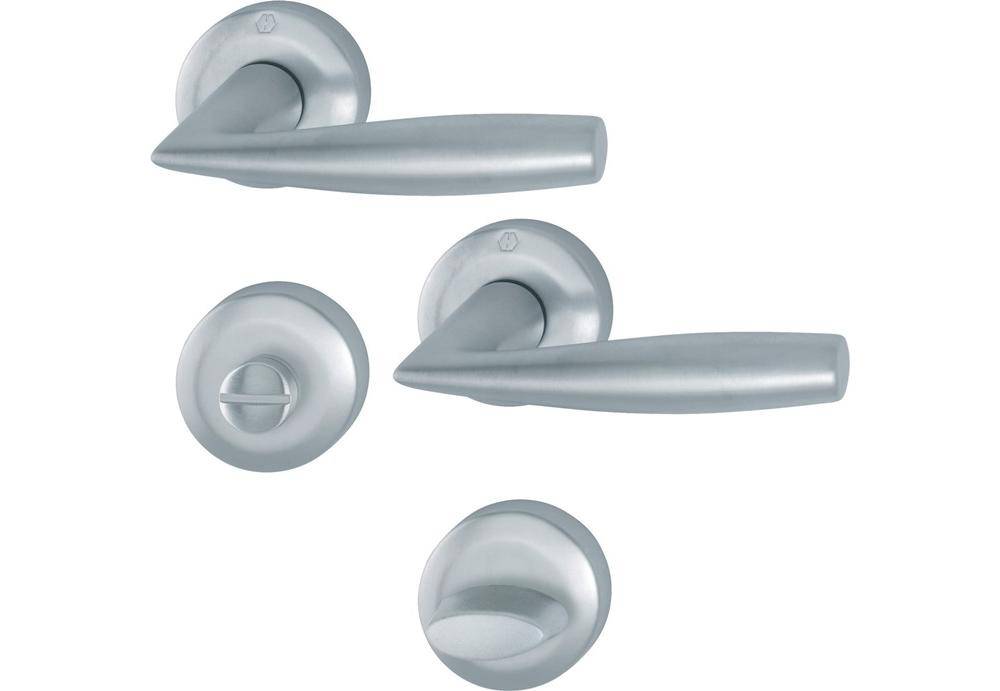 HOPPE Rosettengarnitur Vitória M1515/23KV/23KVS Vierkantmaß 8mm SK/OL