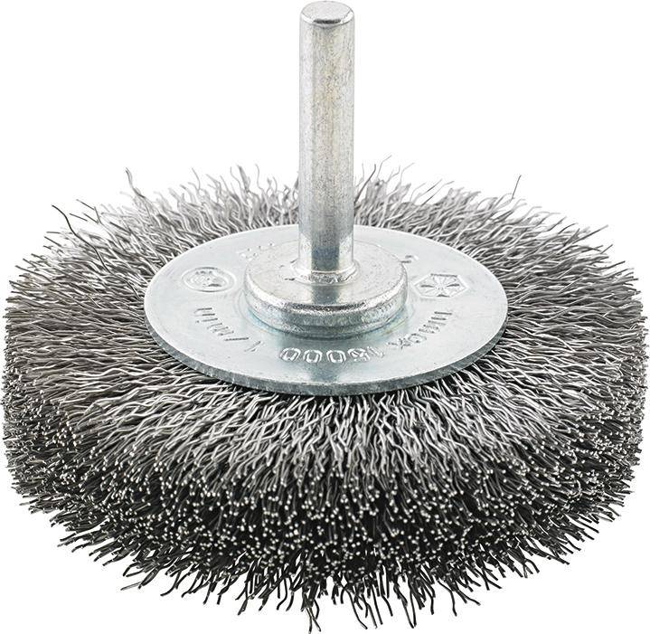 Rundbürste Stahl gewellt 70x6x mm FORMAT