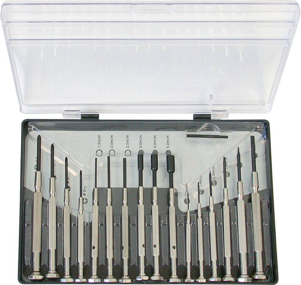 Uhrmacherschraubendreher-Satz 16-teilig