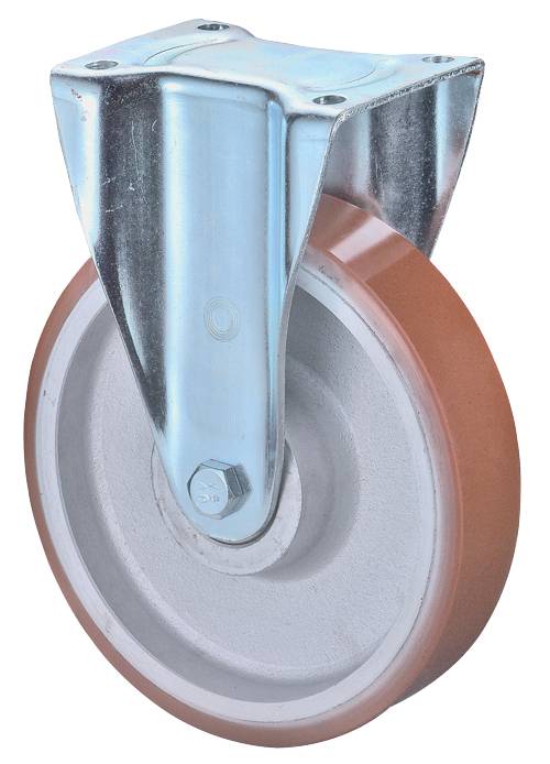 Schwerlastrolle, Ø 200mm, 600kg, Radbreite 50mm, N110.C10.203