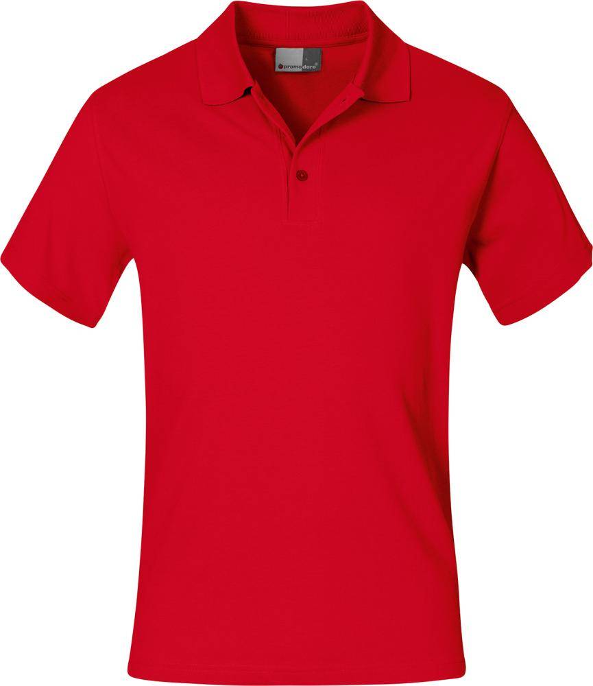 Poloshirt, Gr. XL, rot