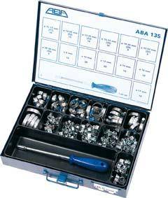 ABA Sortiment 135 NOVA 9mm Bandbreite, sortiert