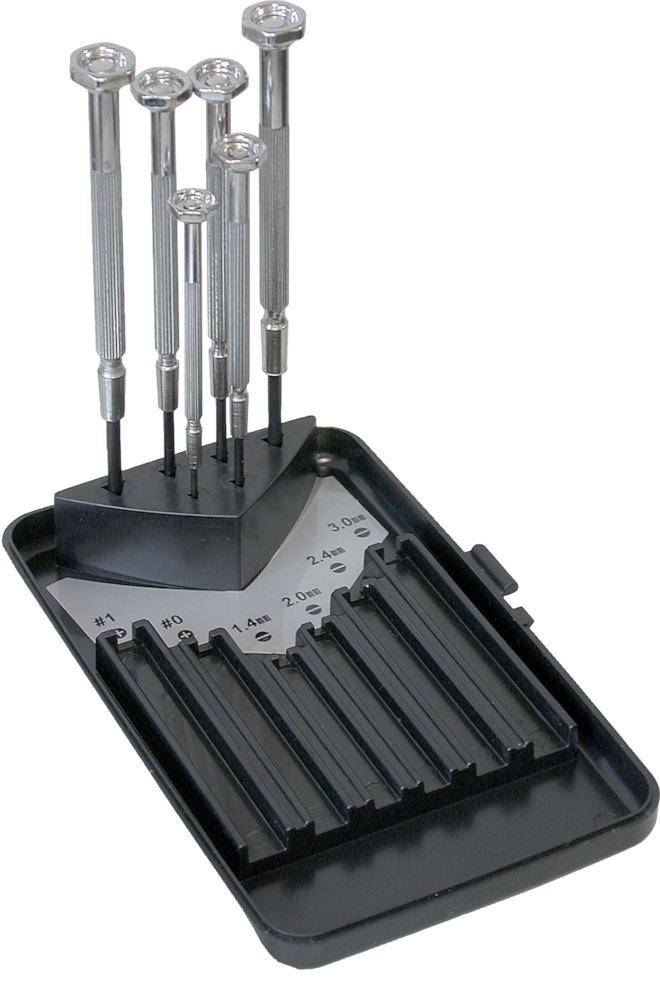 Uhrmacherschraubendreher-Satz 6-teilig