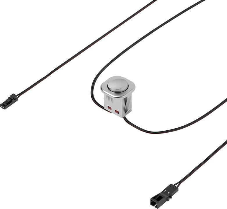 Einbauwippschalter Alu Op1x M1, 1x M1-F