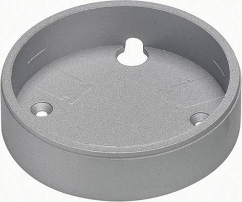 LED Anbaudose Alu Optik Sign, Swing, S-Flat