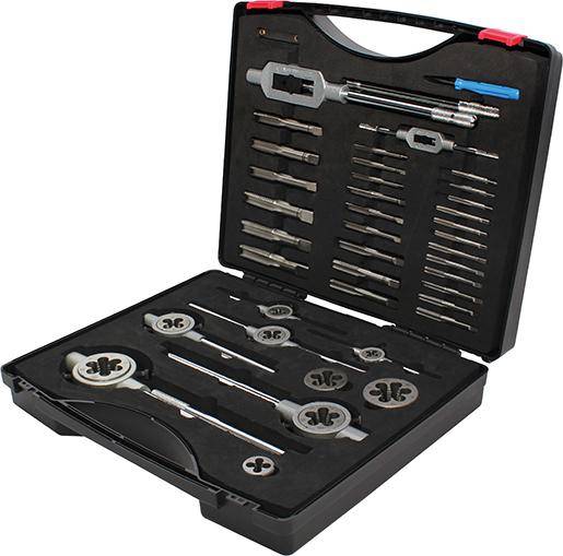 Handgewindebohrer-Set DIN352 HSS UNC1/4-1." FORMAT