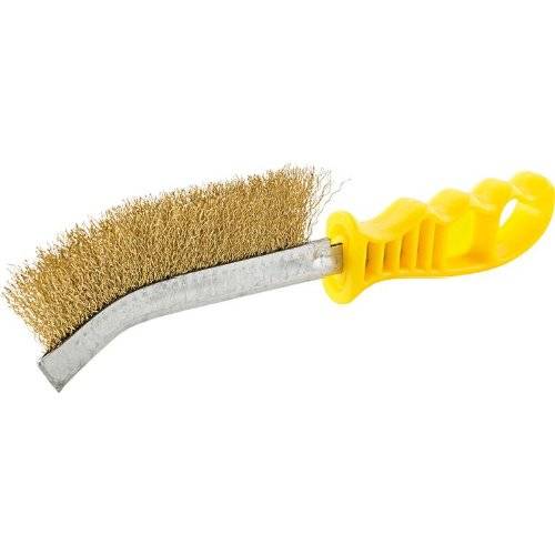 Format Universal-Handstielbürste Messing 260mm gewellt