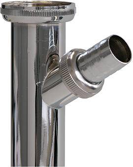Verstellrohr / Abw.-Schl.chrom 1 1/4" X 200 mm