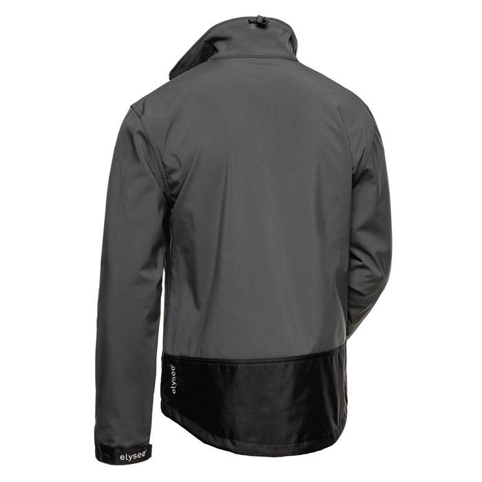 Softshelljacke BETA Gr.XXL grau/schwarz ELYSEE