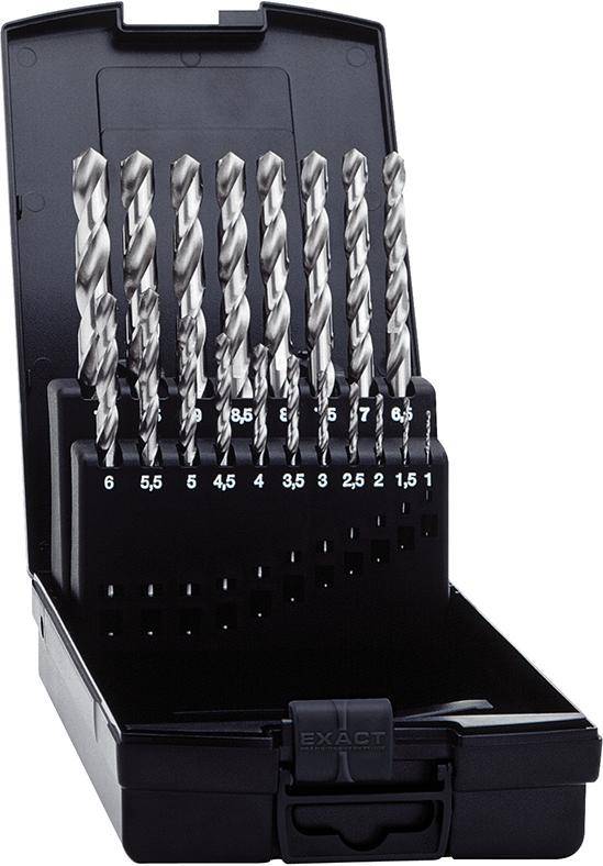 Spiralb.Stz ähnl.D338N 1-13mm 25tlg HSSCo5 Exact