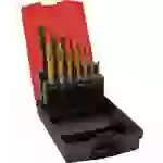 Maschinengewindebohrer- Set Fat Tandem DIN371 HSSE-PM TiN Typ N 6G FormB M3-M12+ Maschinengewindebohrer- Set Fat Tandem DIN371 HSSE-PM TiN Typ N 6G FormB M3-M12+