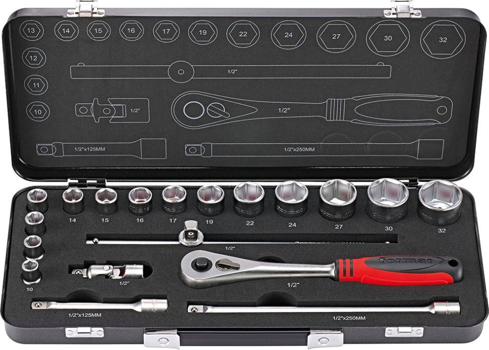 Steckschlüssel-Satz 1/2" 19-teilig FORMAT