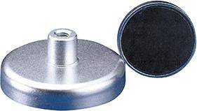 Flachgreifer-Magnet mit Gewinde 10x11,5mm FORMAT