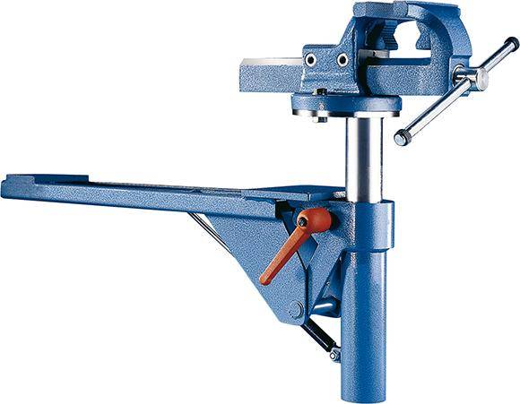 Klapp-Höhenverstellgerät Aufnahme rund 120mm FORMAT