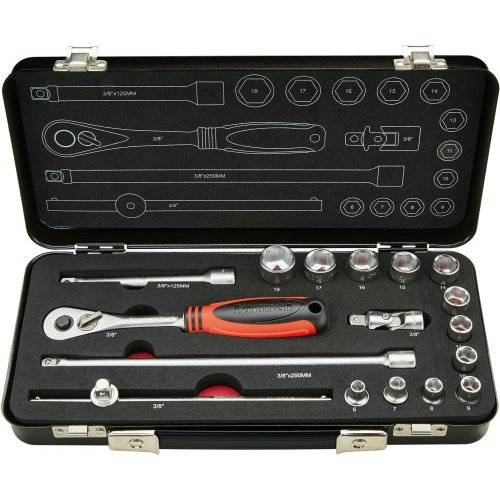 Format Steckschlüssel-Garnitur 3/8" 17 teilig