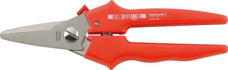 Combi-Schere VA gerade 190mm FORMAT