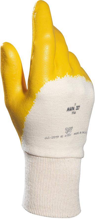 Handschuh Titanlite 397, Gr. 9, gelb