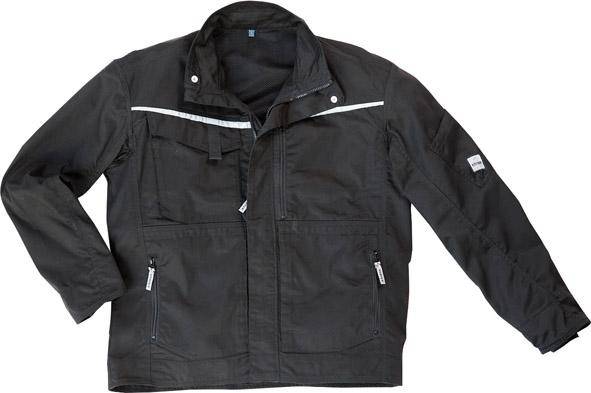 Arbeitsjacke Champ, Gr. M, schwarz/schwarz Excess