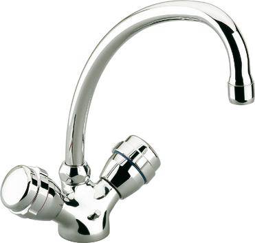 Spültischbatterie Diamantchrom