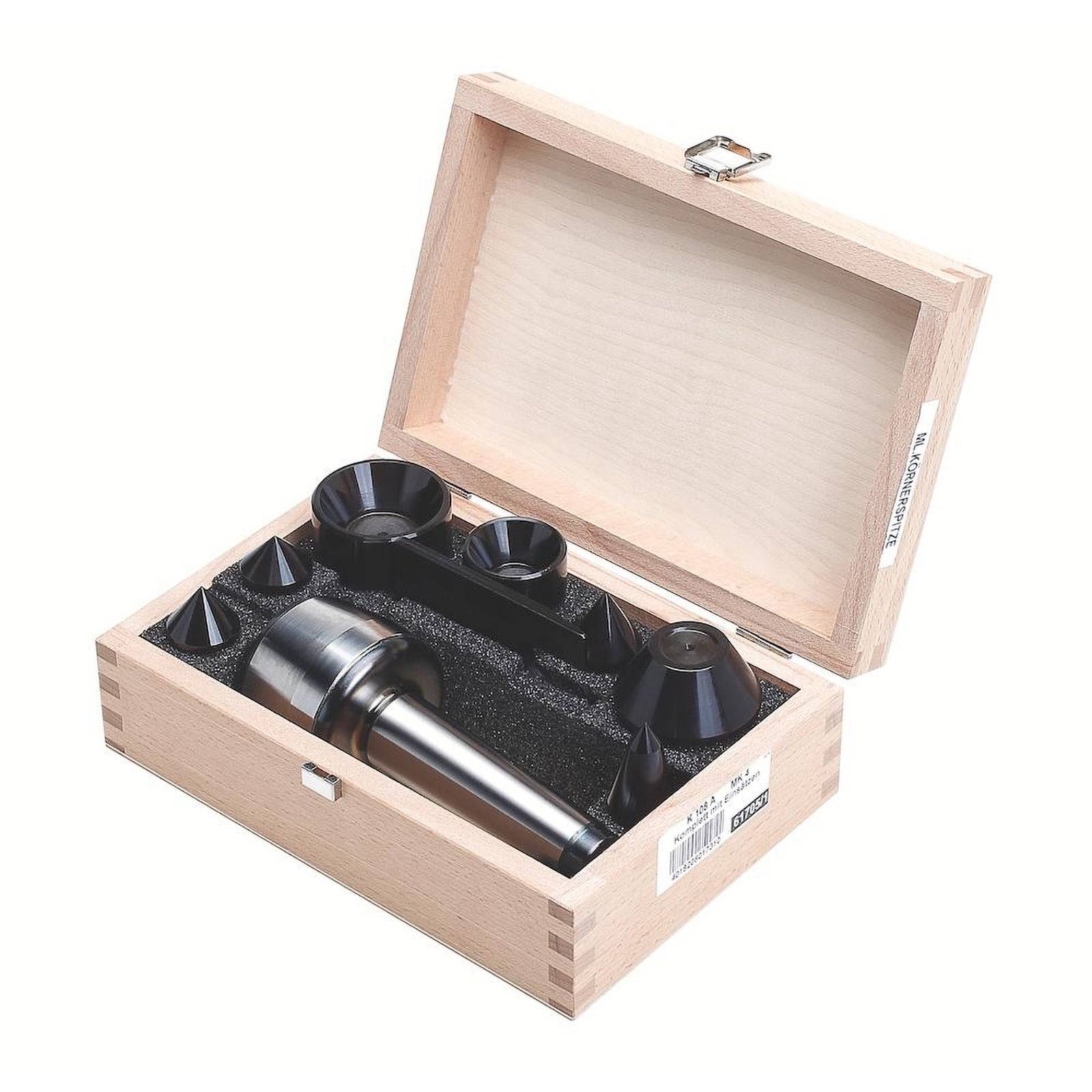 Röhm Mitlaufende Zentrierspitzen, Aufnahme MK 3, Größe 104, komplett mit allen Einsätzen - 061703