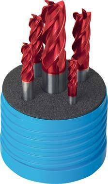 Ratiofräser-Set lang VHM FIRE 5-teilig Z4 Schaft HB 6-16mm GÜHRING