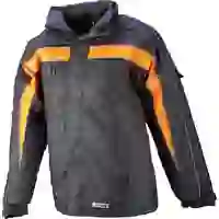 Winterjacke Cosmic, schwarz/orange, Gr. M Winterjacke Cosmic, schwarz/orange, Gr. M