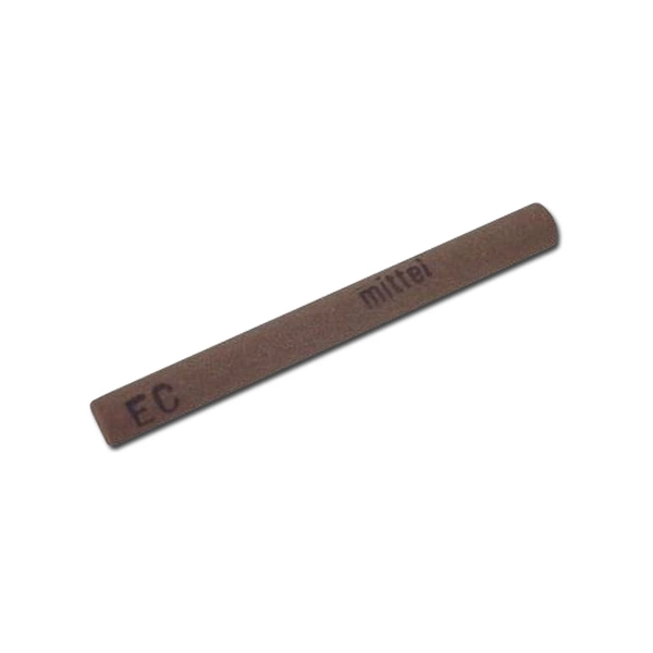 Edelkorund-Schleiffeile, Rund - Abmessung 8 x 100 mm - Körnung 360 - MÜLLER - Gebrauch: Trocken, mit Wasser, mit Öl - LxBxH 101 x 5 x 14 mm Edelkorund-Schleiffeile, Rund - Abmessung 8 x 100 mm - Körnung 360 - MÜLLER - Gebrauch: Trocken, mit Wasser, mit Öl - LxBxH 101 x 5 x 14 mm