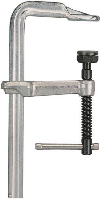 Schlosser-Schraubzwinge Ganzstahl 250x120mm FORMAT