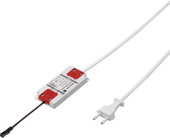 LED EVG 12VDC, 0-6W 220VAC, 2m EFS, 0,2m 1xM1