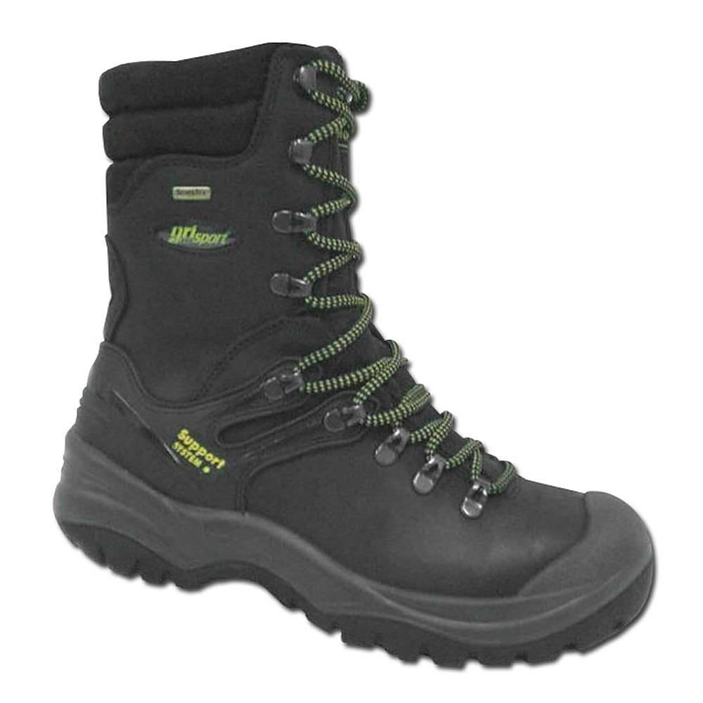 Winter-Schnür-Stiefel - Gr. 43 - Weite 10,5 - Schwarz - Dakar-Leder - Sympatex® - S3