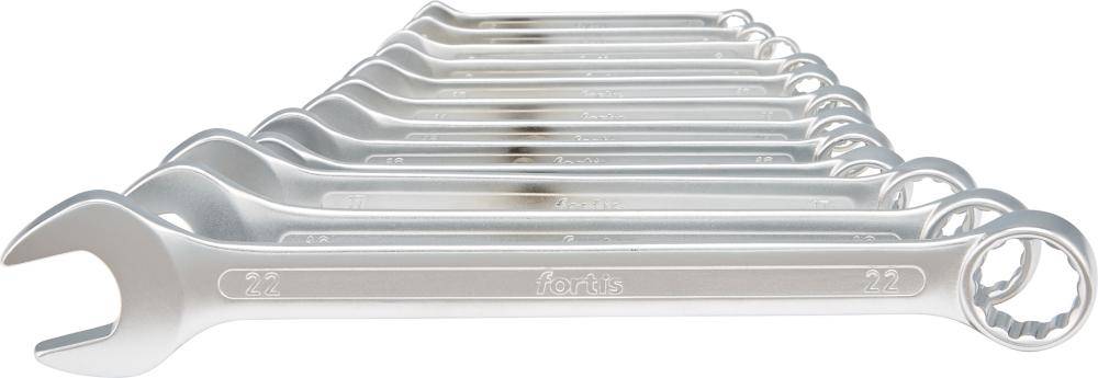 Ringmaulschlüssel-Satz DIN3113A 6-22mm 12-teilig in Karton FORTIS